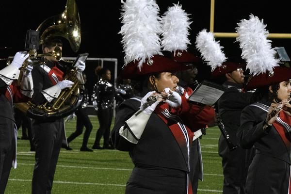 Glen Burnie High School Marching Band Performing